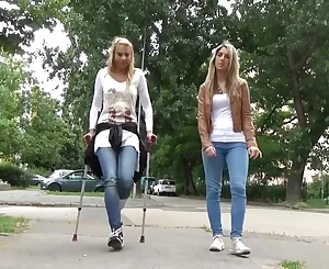 Sprain crutches